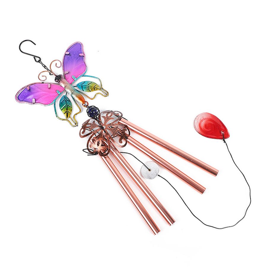 Colorful Butterfly Wind Chime