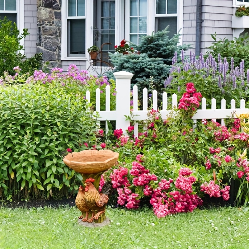 Bring Nature to Your Garden:  Rooster Bird Feeder - Perfect Gift for Bird Lovers!