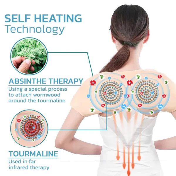 Tourmaline Energy Mugwort Shoulder Support