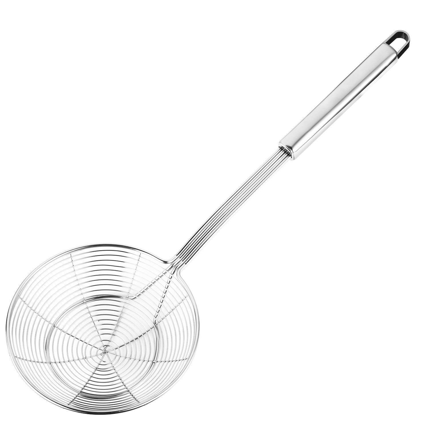 Solid Stainless Steel Spider Filter Skimmer Ladle