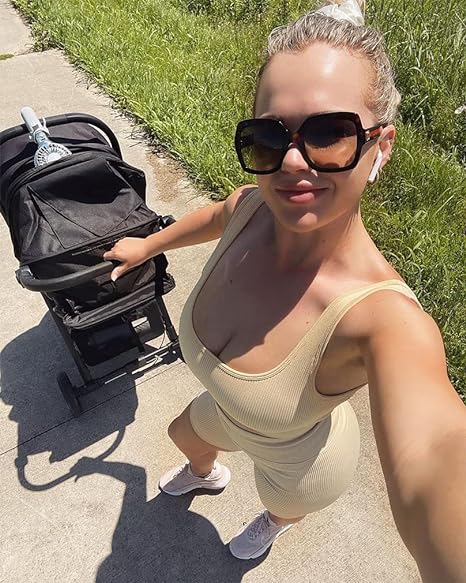 Women's 3 Piece Tank Tops Ribbed Seamless Workout Exercise Shirts Yoga Crop Tops