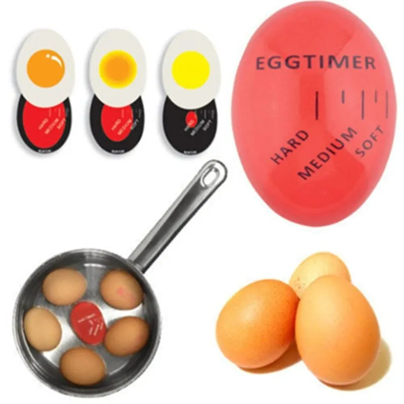 1pcs Egg Boiled Gadgets for Decor Utensils Kitchen timer Thing Accessories Alarm