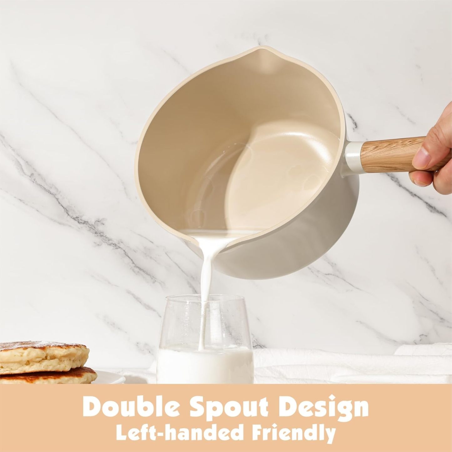 Ceramic Nonstick Pots and Pans Set 14pcs, Healthy Cookware Set, Non-toxic Induction Kitchen Cooking Set, Dishwasher & Oven Safe, PFAS/PTFE/PFOA Free