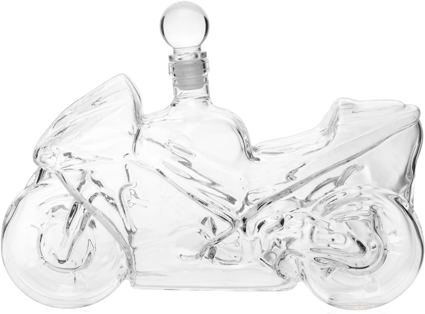 Motorcycle Decanter Whiskey & Wine Decanter, Motorcycle Gifts, Harley Davidson Motorbike