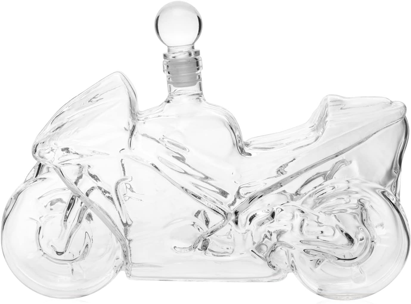 Motorcycle Decanter Whiskey & Wine Decanter, Motorcycle Gifts, Harley Davidson Motorbike