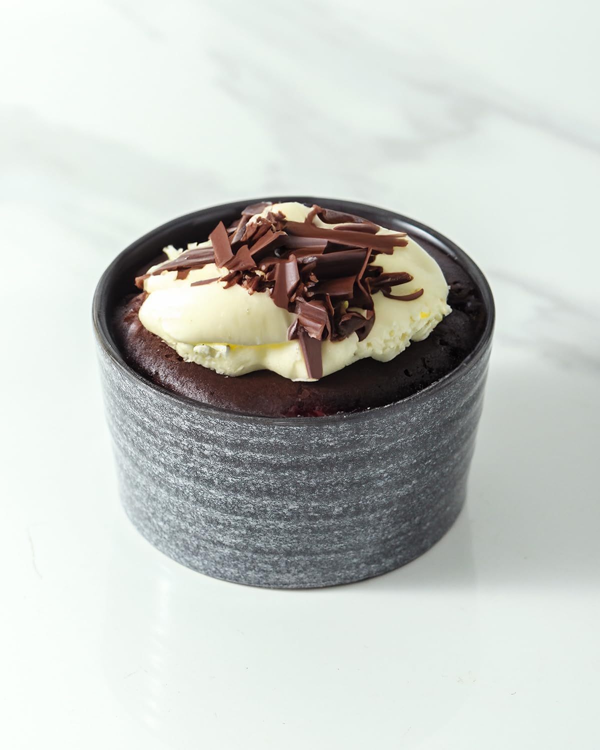 6 oz Ramekins for Baking,Ceramic Souffle Dish Oven Safe Set of 6,Porcelain Dipping Sauce Bowls for Pudding, Creme Brulee, Souffle, Serving Dip, Custard, Ice Cream, Grey