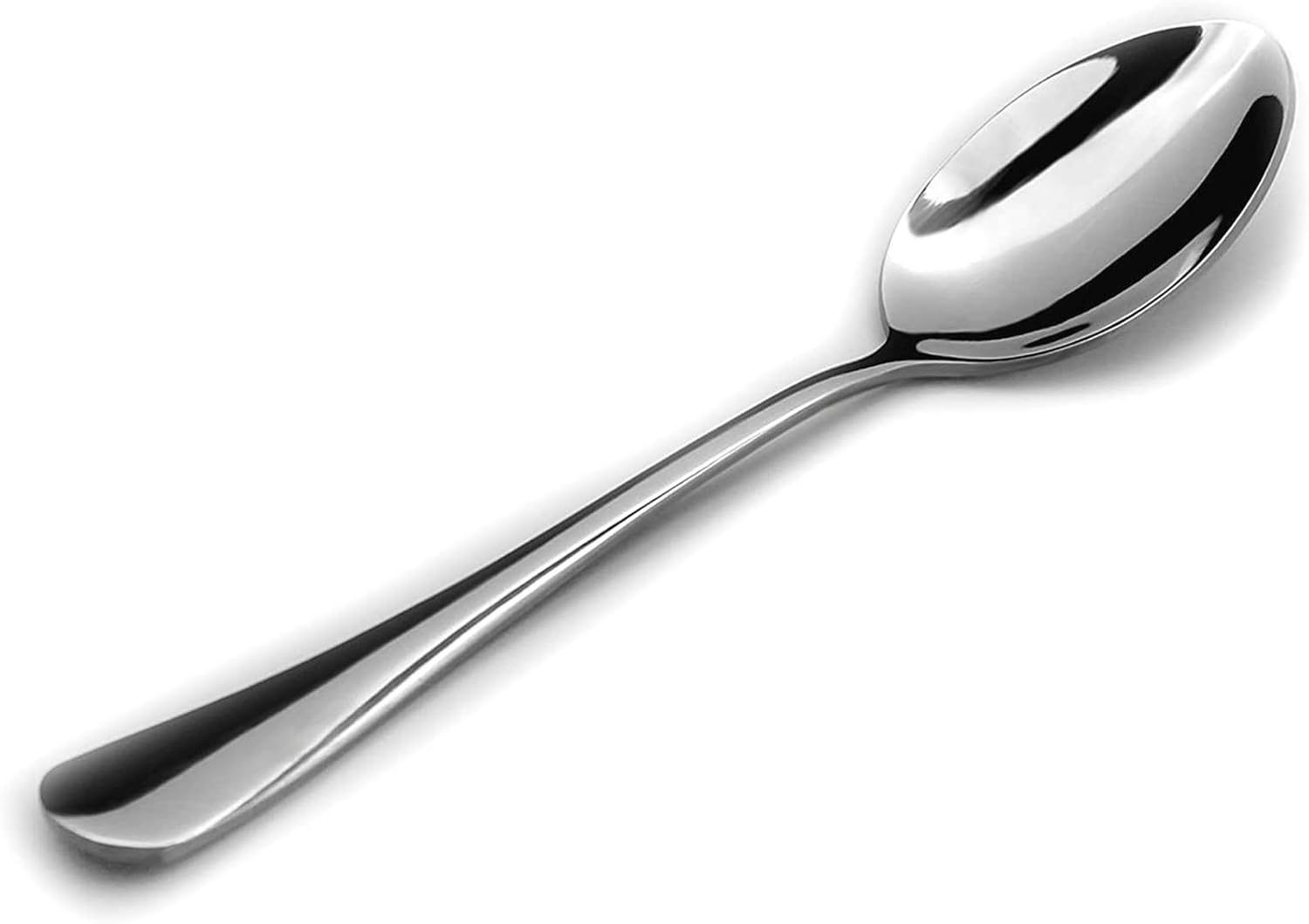 12-Piece Stainless Steel Teaspoons, Spoons Silverware Set, Dishwasher Safe - 6.7 Inches
