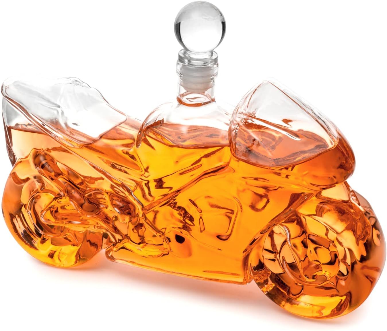 Motorcycle Decanter Whiskey & Wine Decanter, Motorcycle Gifts, Harley Davidson Motorbike