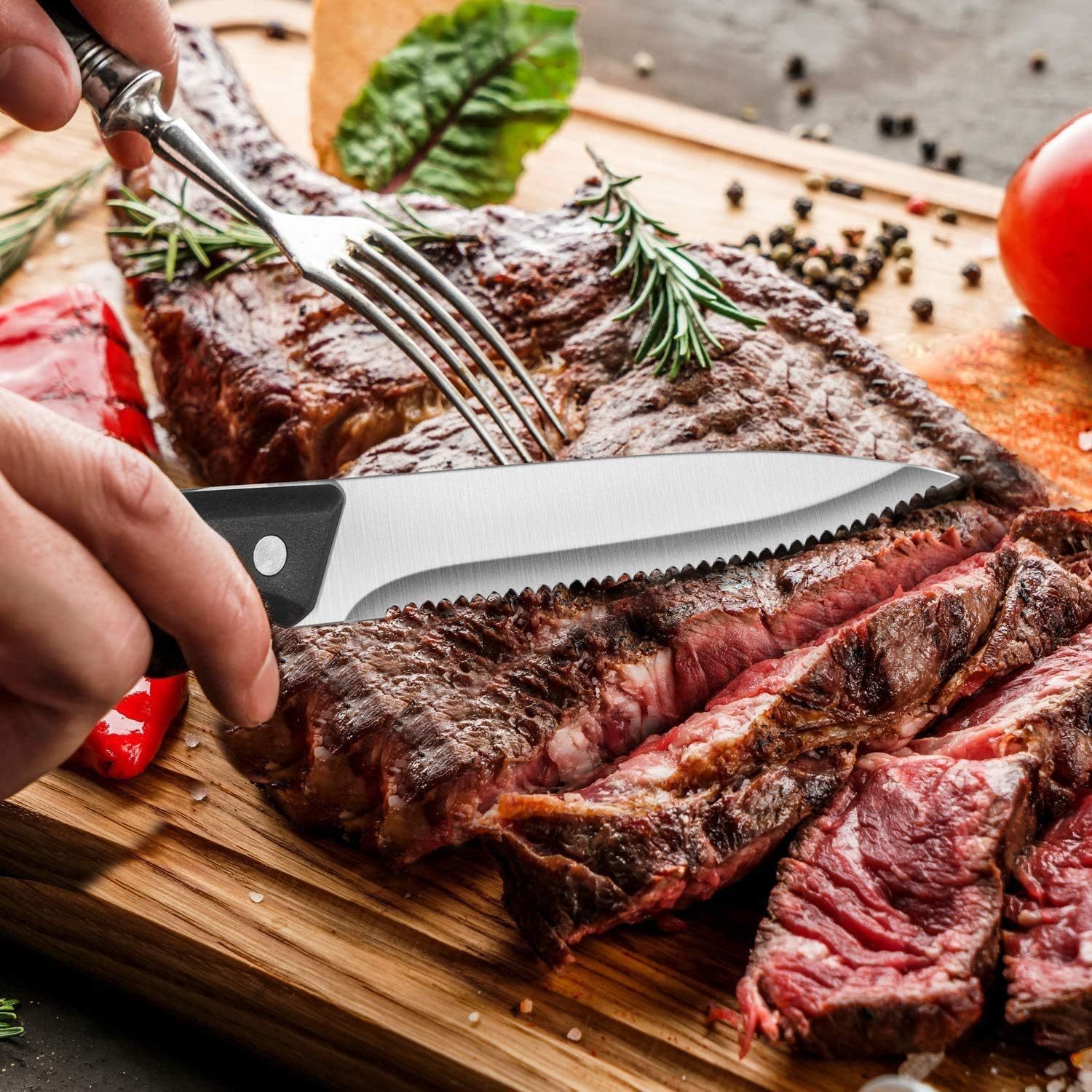 72-Piece Silverware Set for 12, Stainless Steel Flatware Cutlery Set For Home Kitchen Restaurant Hotel, Mirror Polished, Dishwasher Safe