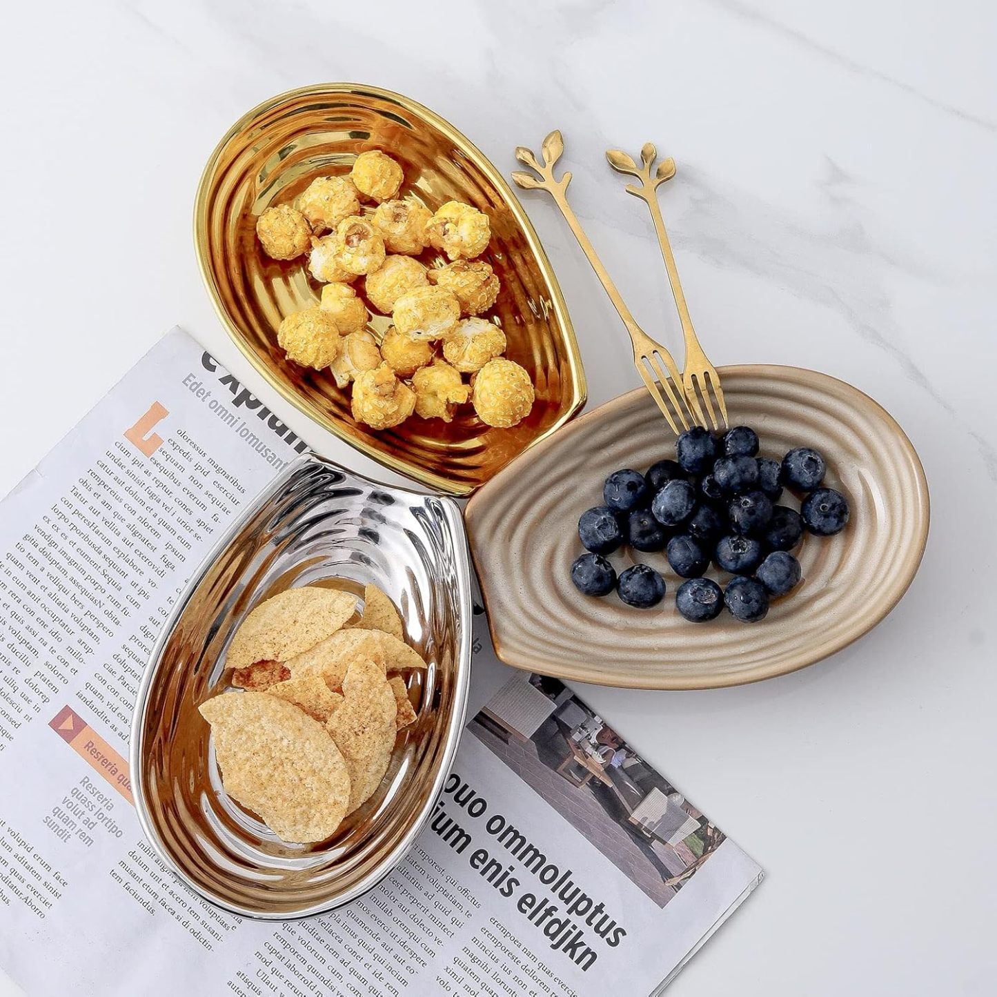 Spoon Rest for Stove Top, Ceramic Gold Spoon Holder for Stove Top and Kitchen Counter, Large Stable Heat-resistant Utensil Rest for Cooking, Spatula Ladles Tongs, Home Kitchen Decor, 1 PC