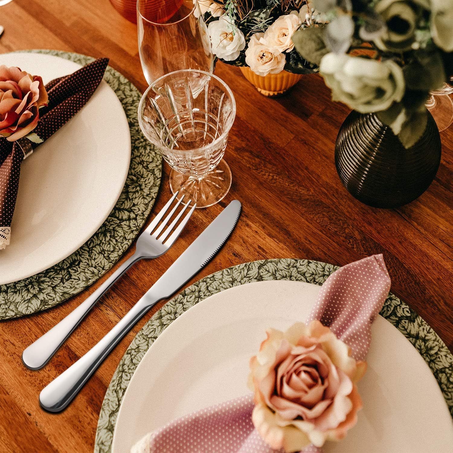 12-piece Good Stainless Steel Dinner Knives, 9 Inches