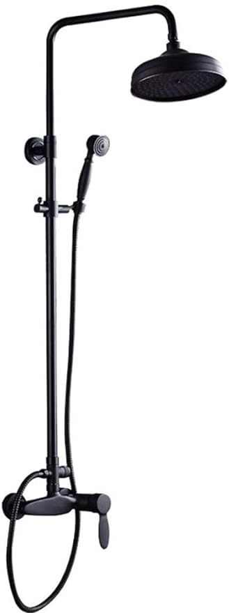 Wall Mounted Shower Faucet Set Luxury Handheld Shower and Spout Faucet