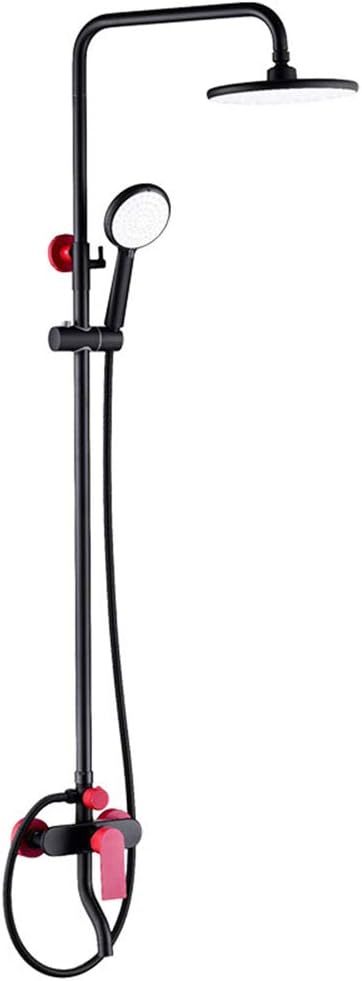 8 Inches Shower System with Hot and Cold Water Bathroom Shower Combo Set