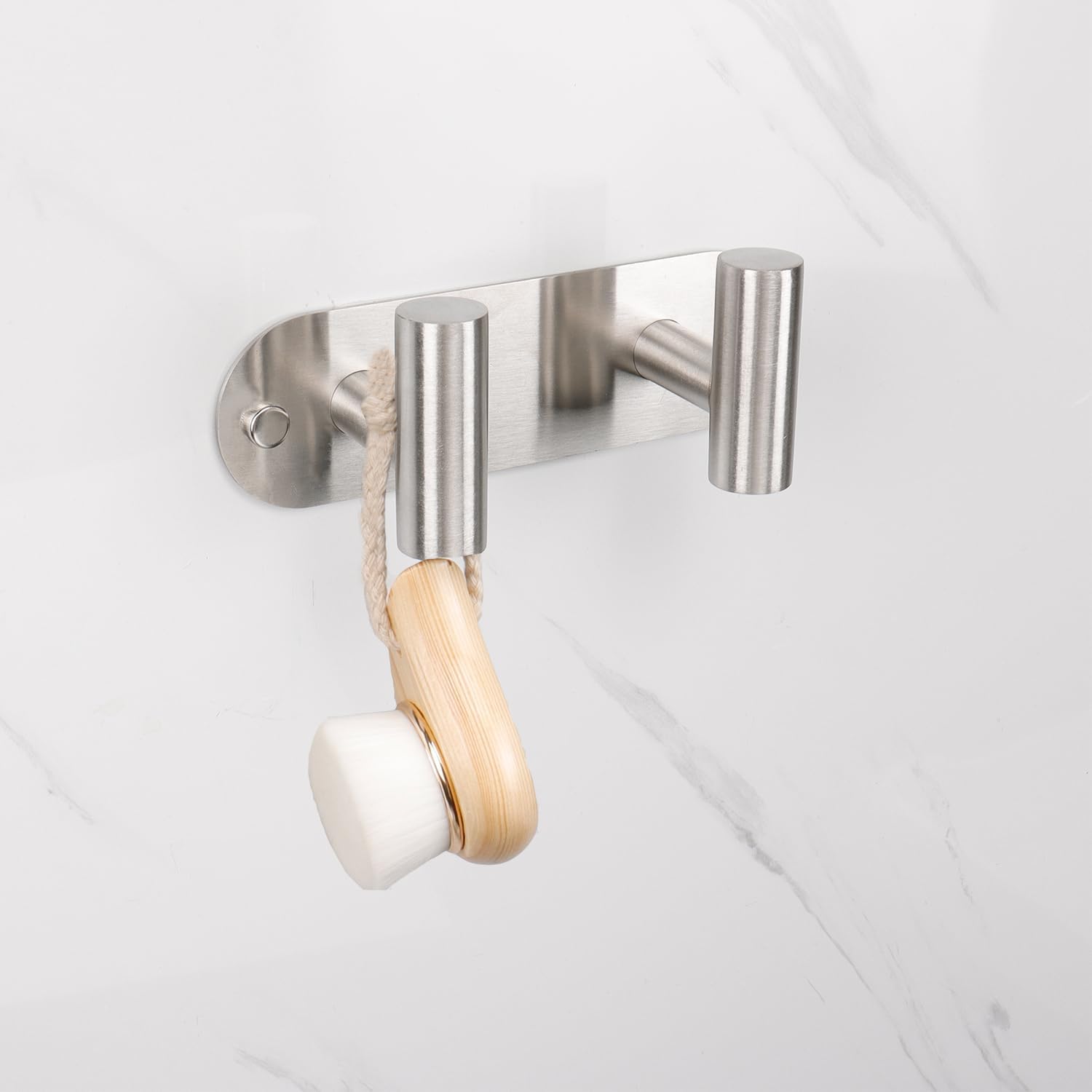 Heavy Duty Towel Hooks Rack Wall Hooks for Hanging Clothes Jacket, Stainless Steel Coat Hanger for Bathroom