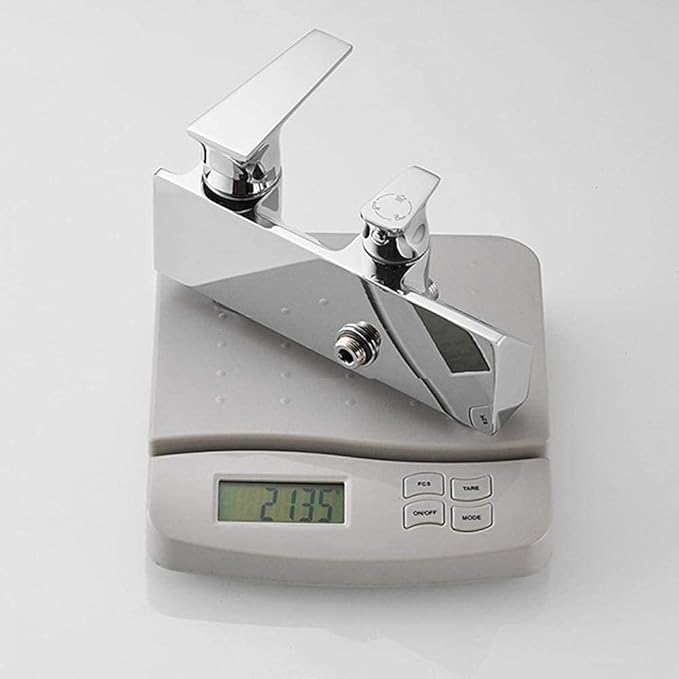 Bath Shower Mixer Set Shower System 10 Inch Square Rainfall Shower Head