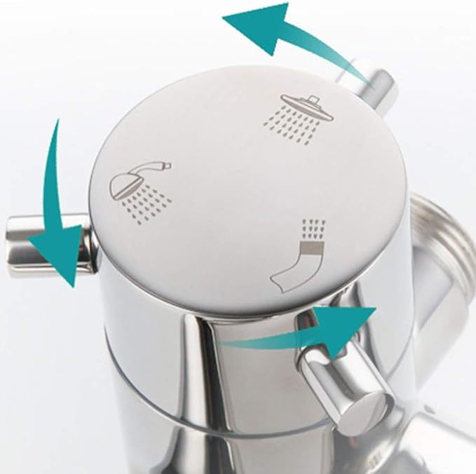 Sleek Mirror Shower Set 304 Stainless Steel, Hot and Cold, with Lifting Mirror and Bright Light