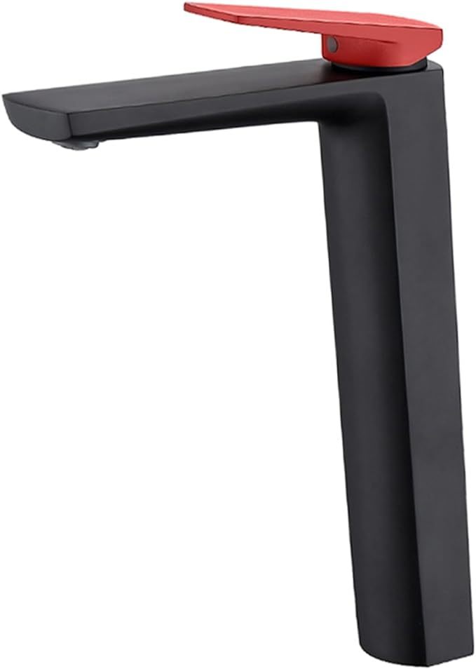 Above Counter Basin Brass Faucet, Light Luxury Single Handle Bathroom Sink Faucet