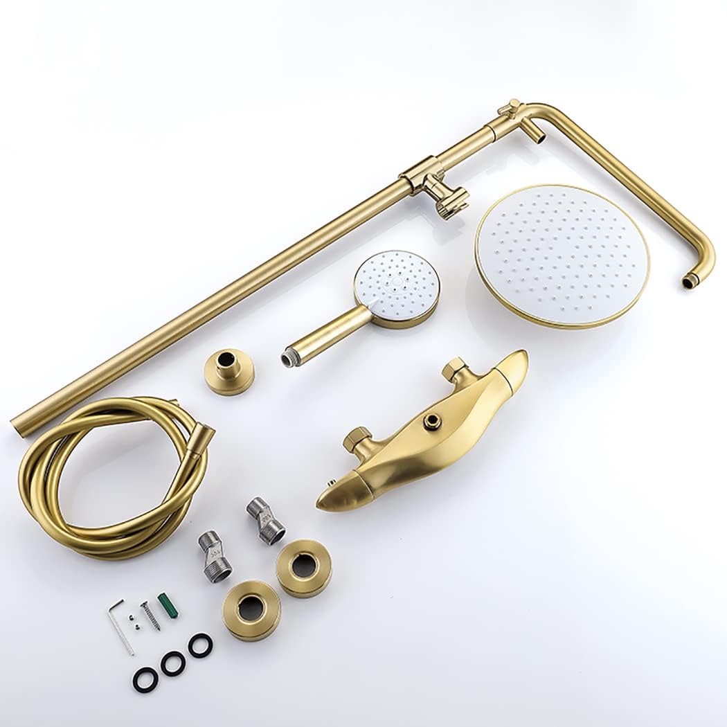 Shower System with Tub Spout and Hand Shower Faucet Set