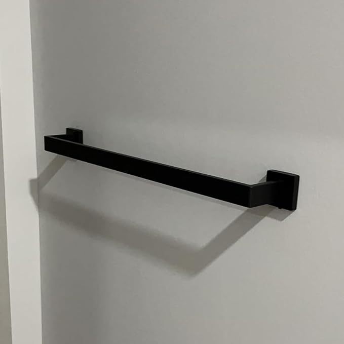 Black Towel Bar 24 Inch - SUS304 Stainless Steel Towel Rack Bathroom