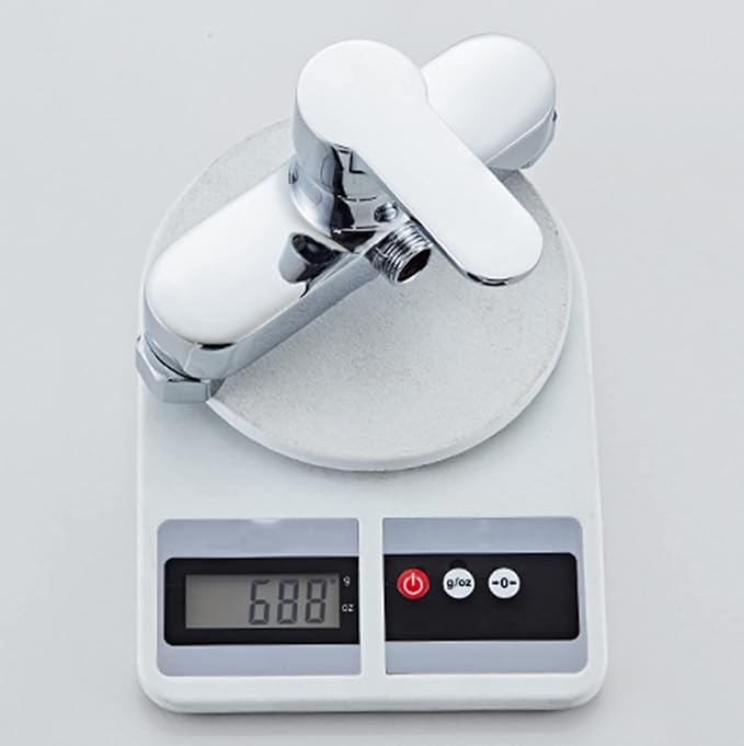 Shower Diverter hot and Cold Ceramic Water Mixing Valve, Brass Shower Mixer