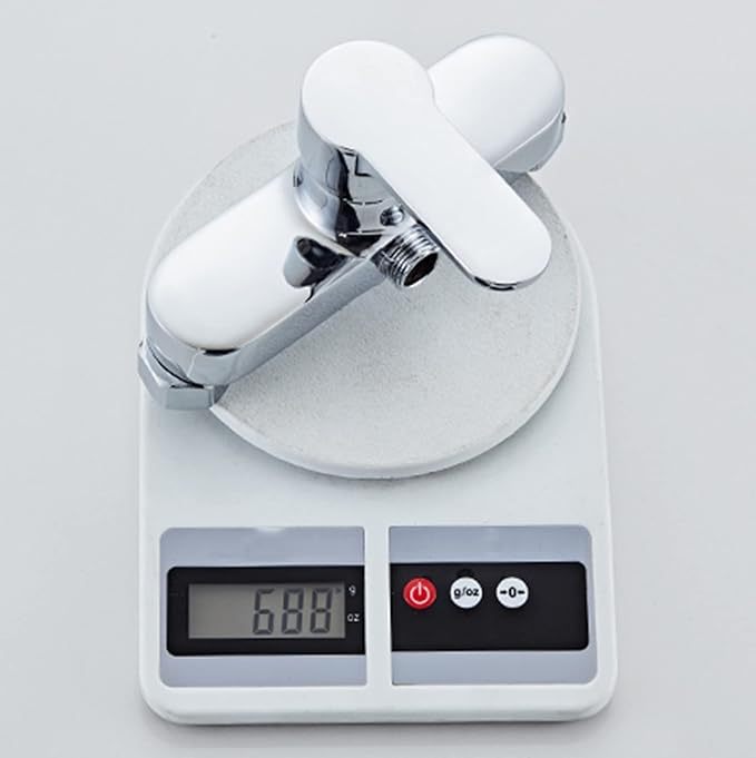 Shower Diverter hot and Cold Ceramic Water Mixing Valve, Brass Shower Mixer