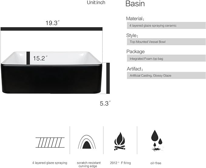 32-Inch Traditional Bathroom Vanity Set in White Finish, Single Bathroom Vanity with Marble Texture Top