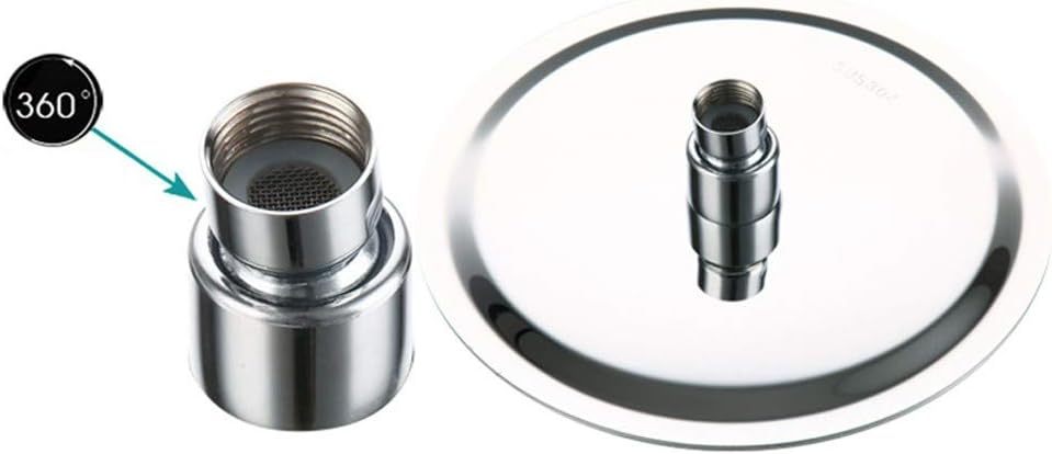 Sleek Mirror Shower Set 304 Stainless Steel, Hot and Cold, with Lifting Mirror and Bright Light