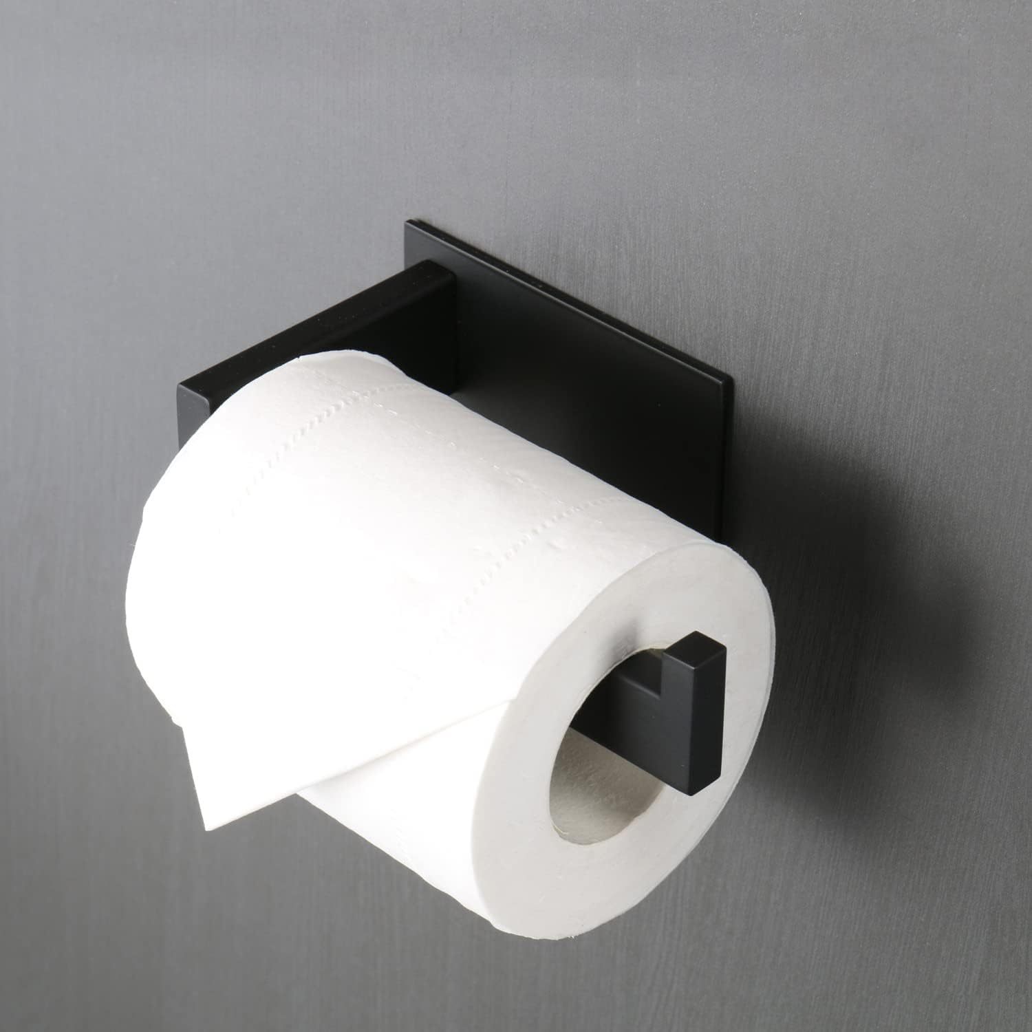 Self Adhesive Tissue Holder Stainless Steel Rustproof Paper Roll Holder, No Drilling Easy to Install