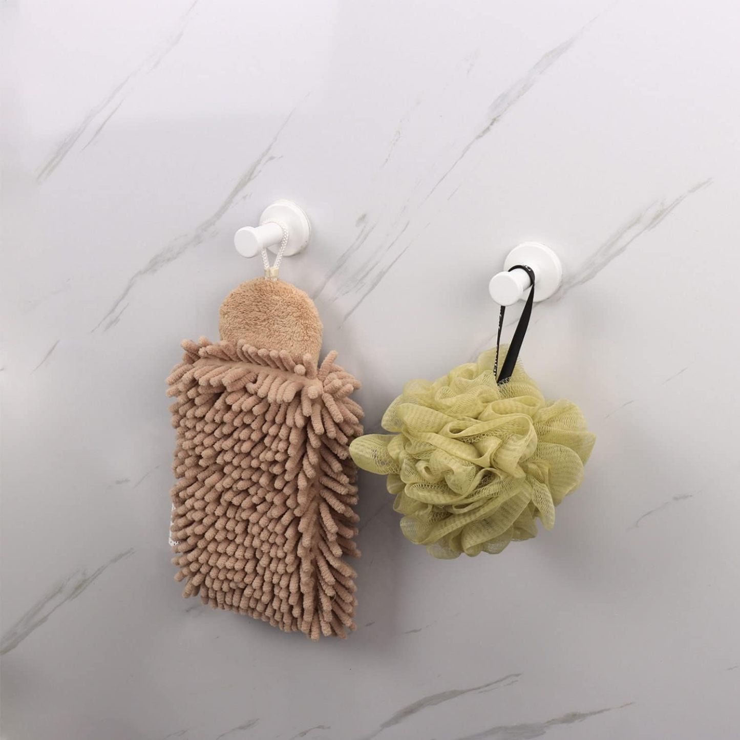 6 Pack Round Coat Hooks, Sturdy Wall Mounted Robe Hook, SUS 304 Stainless Steel Heavy Duty Clothes Hanger