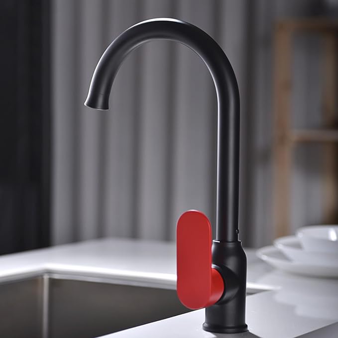 Kitchen Faucet Hot and Cold Splash Proof Rotatable Sink Faucet