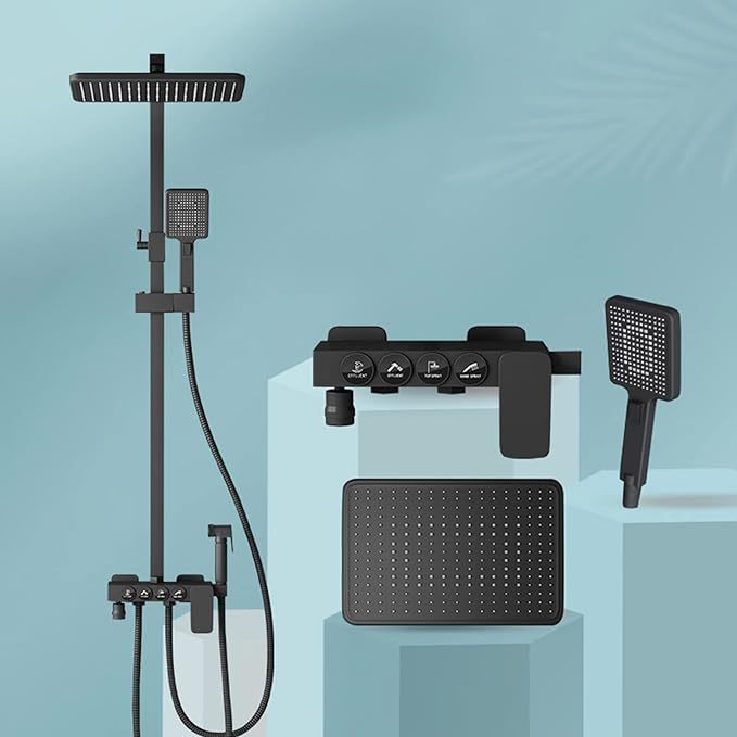 Shower Head with Handheld, High Pressure Rain/Rainfall Shower Head Combo