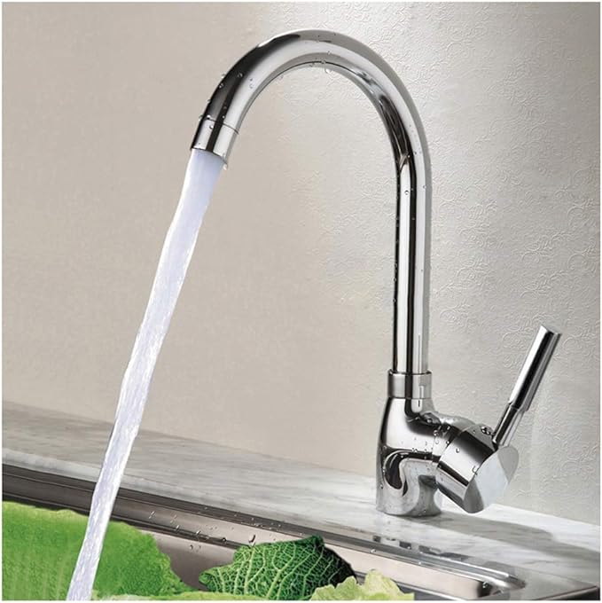 Kitchen Sink Taps Faucet Kitchen Tap Single Lever Swivel Spout