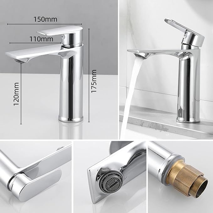 Bathroom Sink Faucet Brass faucets hot and Cold Basin Faucet Bathroom Sink Faucet