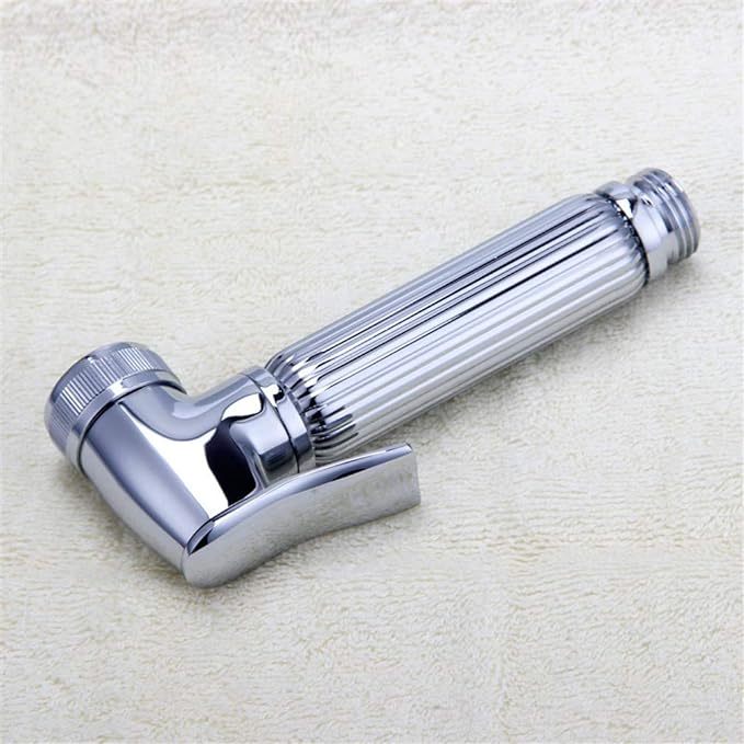 Brass Bidet Hot and Cold Water Sprayer Faucet Toilet Spray Nozzle