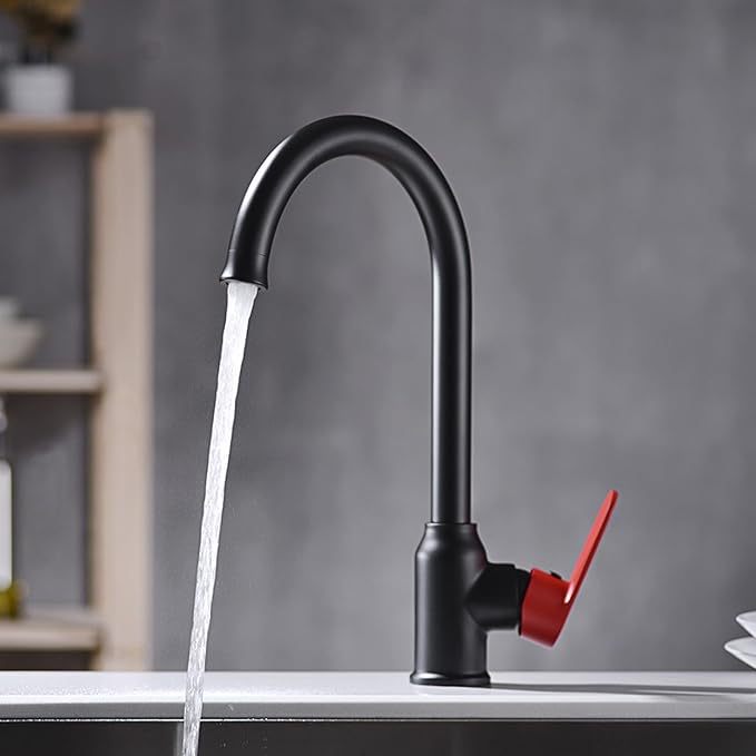 Kitchen Faucet Hot and Cold Splash Proof Rotatable Sink Faucet