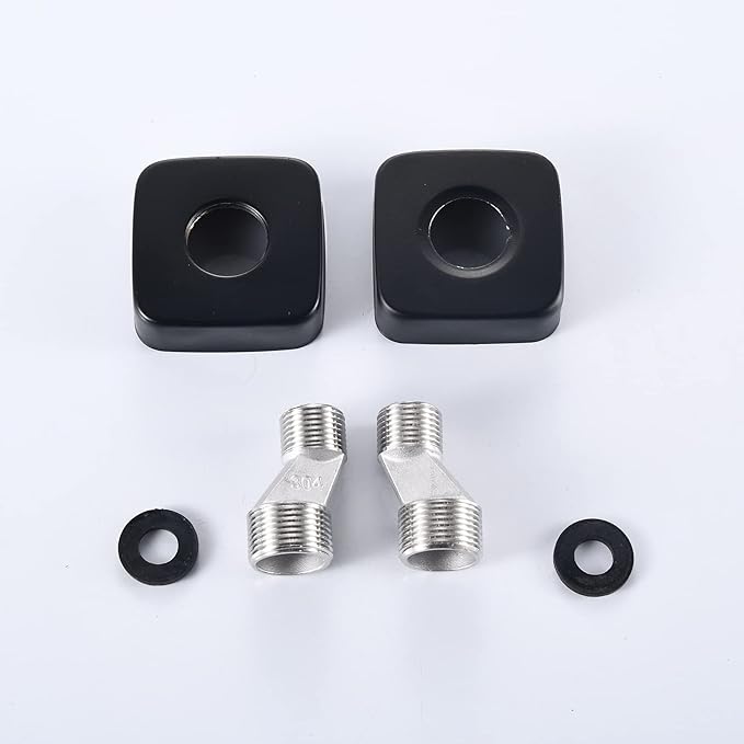 Bath Taps with Shower 360Swivel Outlet Bath Bathtub Mixer Tap with Shower Hot and Cold