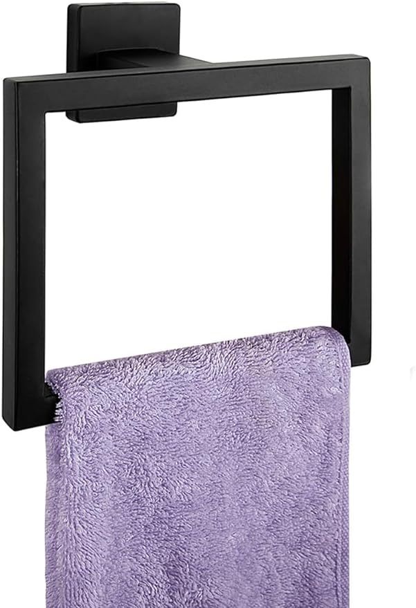 Modern Hand Towel Holder for Bathroom - SUS304 Stainless Steel Bathroom Towel Ring