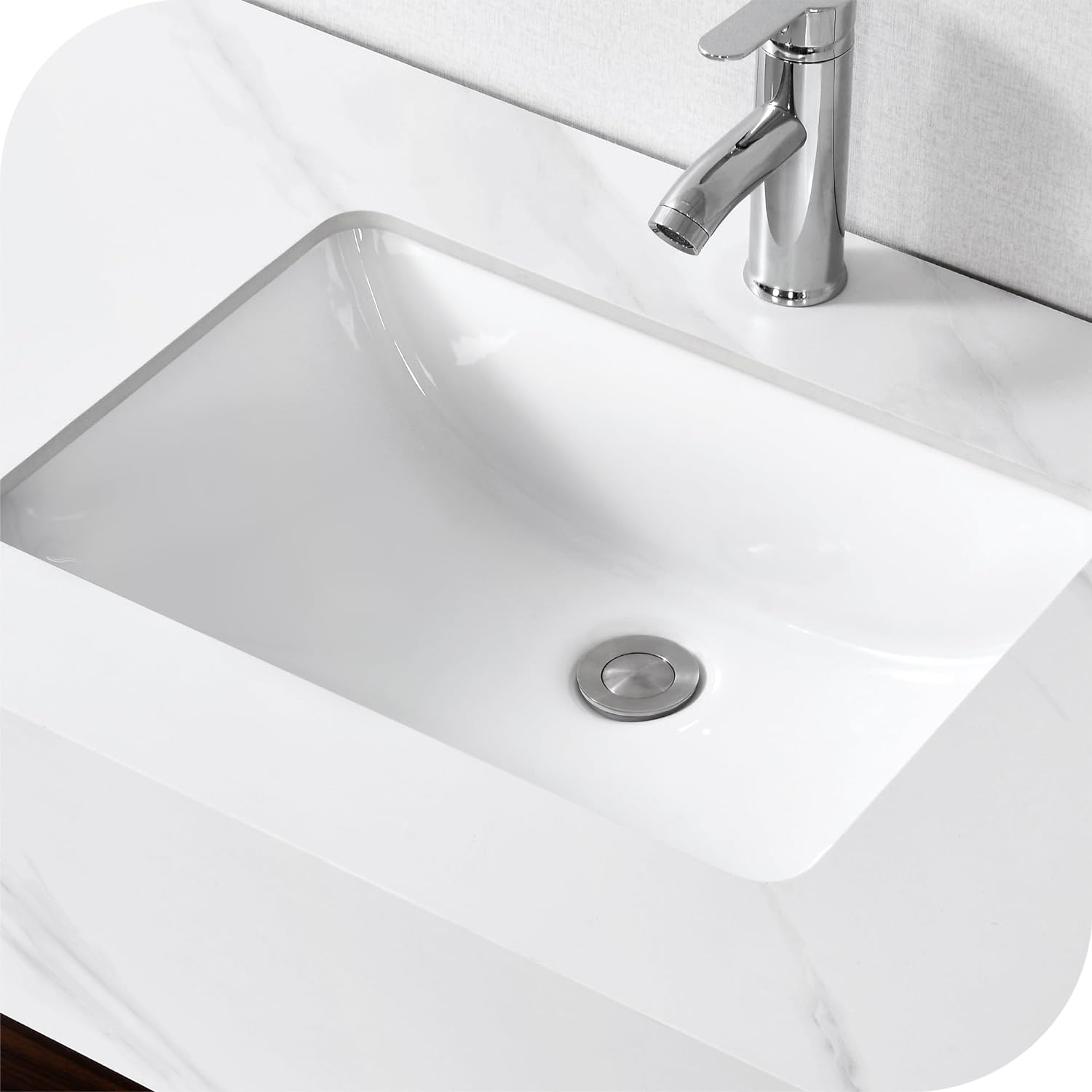 40 Inch Floating Bathroom Vanity with Sink Wall Mounted Bathroom Storage Cabinet