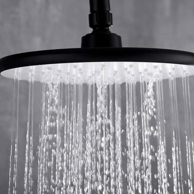 8 Inches Shower System with Hot and Cold Water Bathroom Shower Combo Set