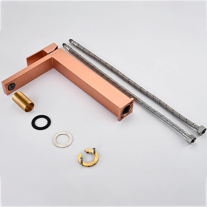 Bathroom Faucet High Bathroom Sink Faucet Brass Basin Mixer Tap Hot and Cold Water