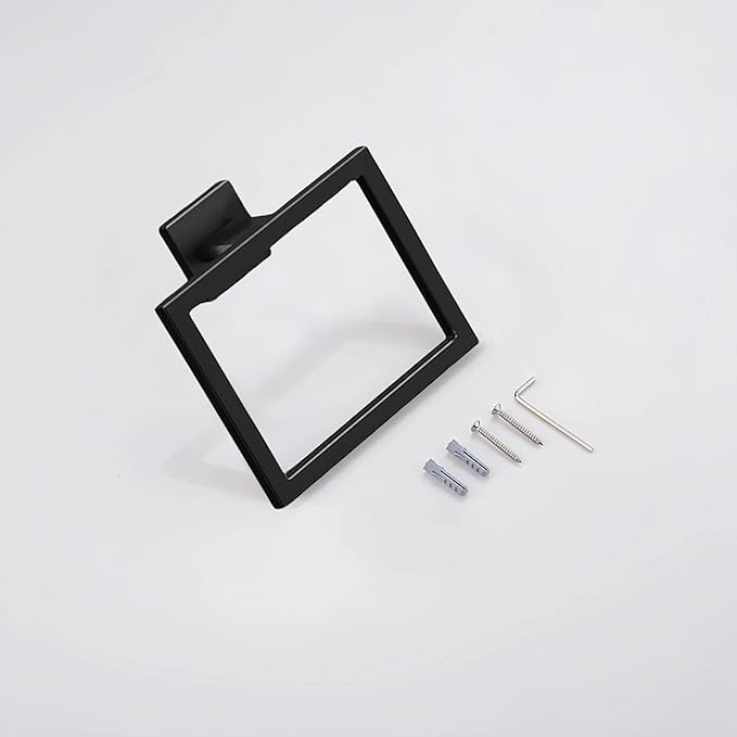 Modern Hand Towel Holder for Bathroom - SUS304 Stainless Steel Bathroom Towel Ring