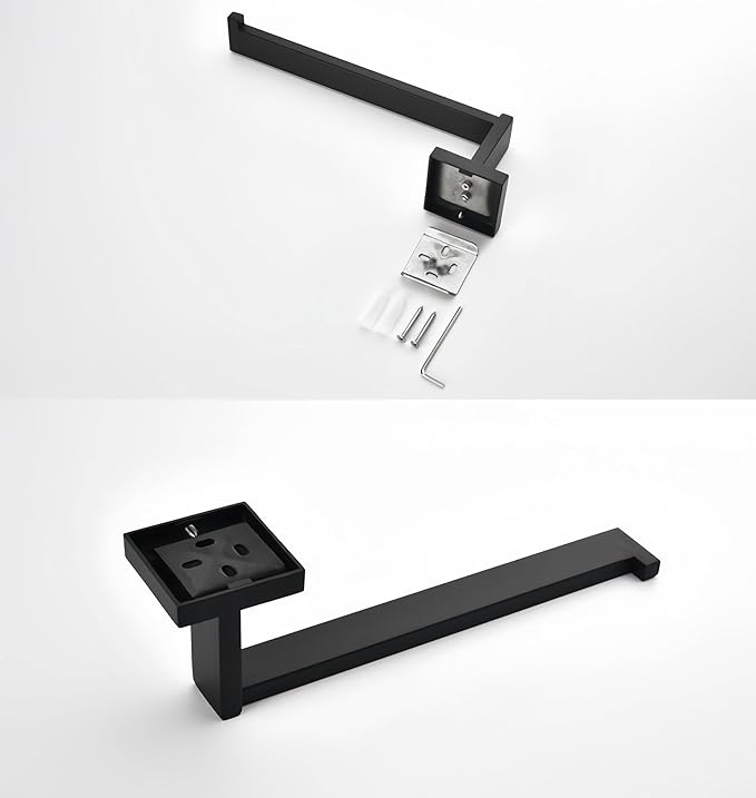 Modern Square Tissue Holders Wall Mount - SUS304 Stainless Steel