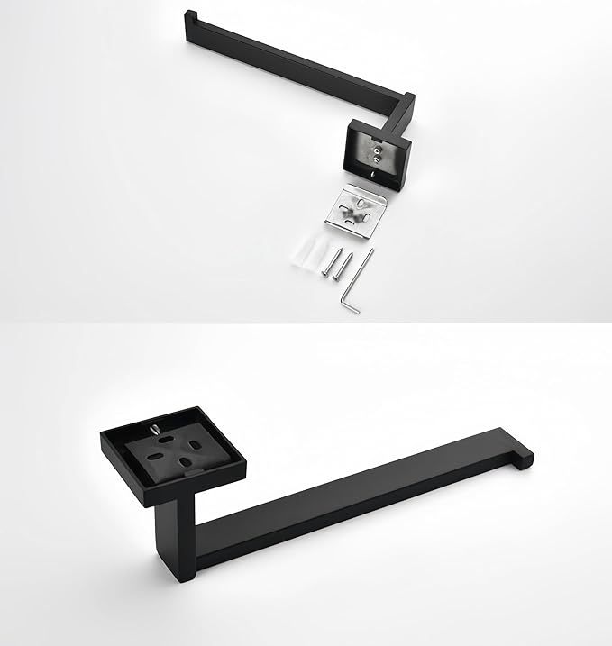 Modern Square Tissue Holders Wall Mount - SUS304 Stainless Steel