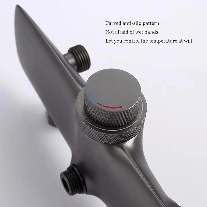 Shower System with 3 Functions Handheld Shower Faucet Set Wall Mounted