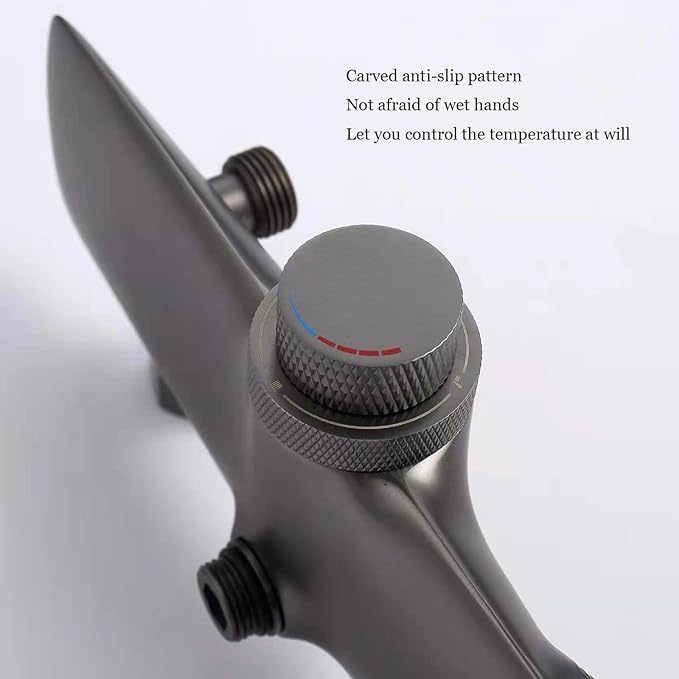 Shower System with 3 Functions Handheld Shower Faucet Set Wall Mounted