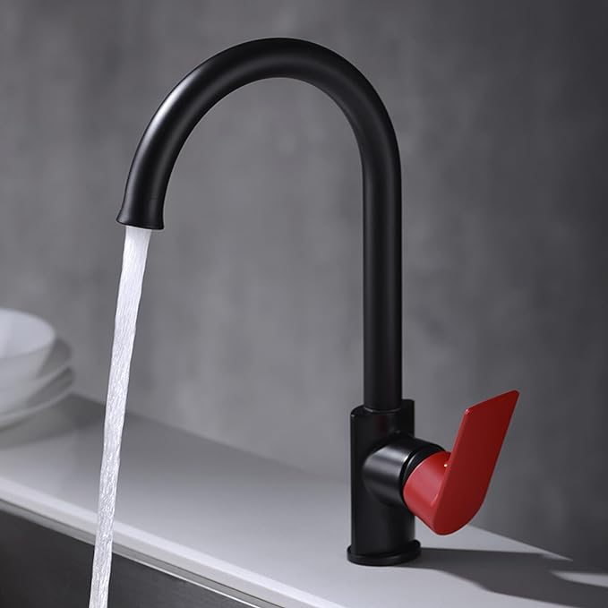 Kitchen Faucet Hot and Cold Splash Proof Rotatable Sink Faucet