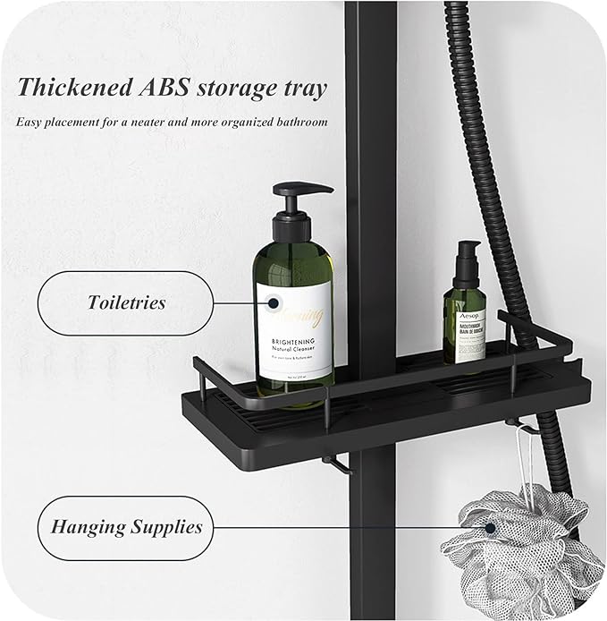 Shower Head with Handheld, High Pressure Rain/Rainfall Shower Head Combo