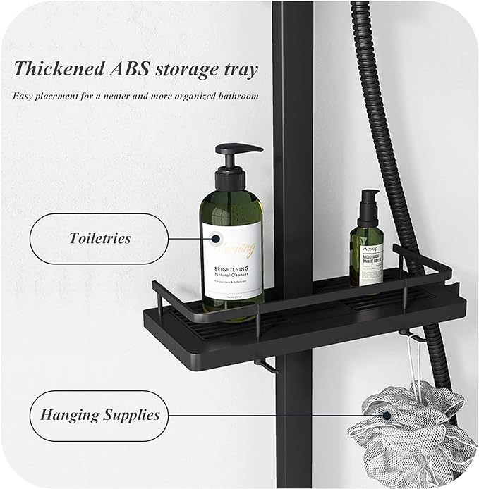 Shower Head with Handheld, High Pressure Rain/Rainfall Shower Head Combo