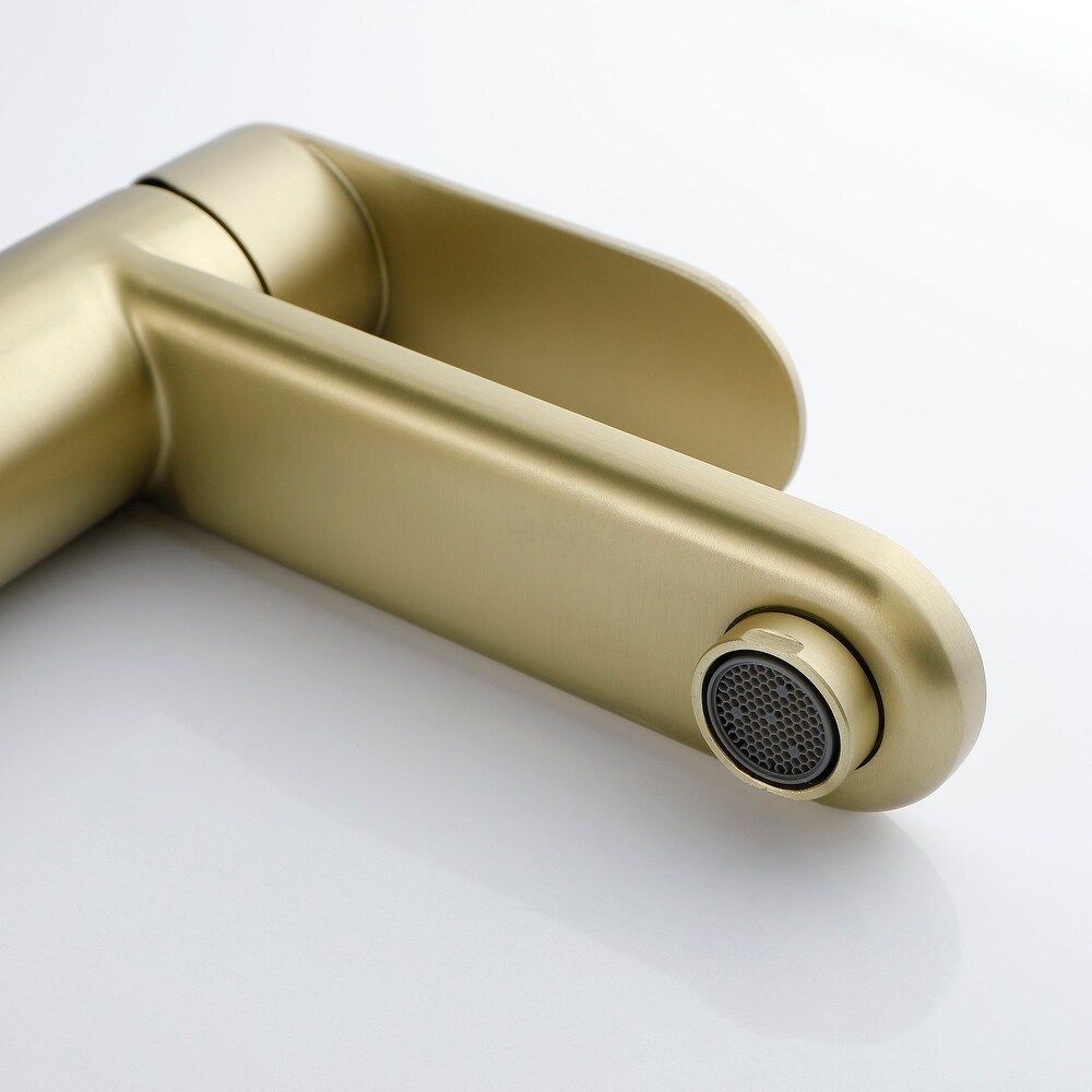 Single Handle Single Hole Bathroom Faucet