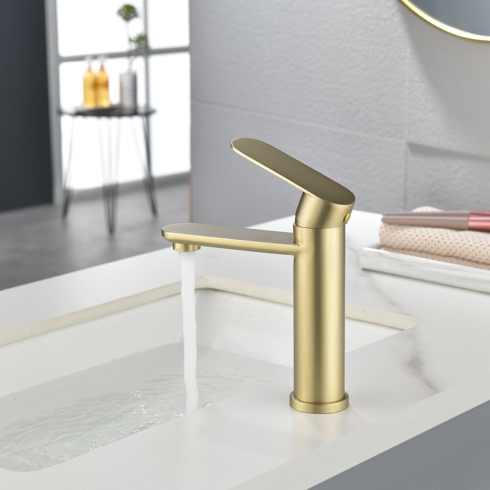 Single Handle Single Hole Bathroom Faucet